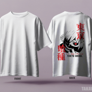 Premium Oversized Dropshoulder Tokyo Ghoul T-Shirt #005