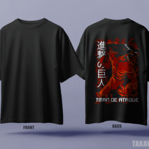 Premium Oversized Dropshoulder Anime T-Shirt #013
