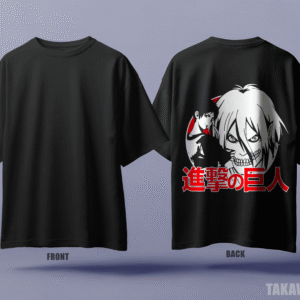 Premium Oversized Dropshoulder Anime T-Shirt #014