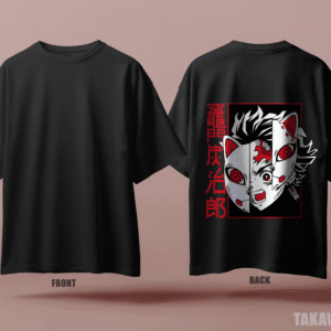 Premium Oversized Dropshoulder Anime T-Shirt #015