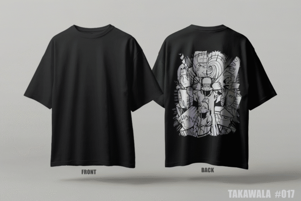 Premium Oversized Dropshoulder Anime T-Shirt #017