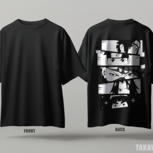 Premium Oversized Dropshoulder Anime T-Shirt #018