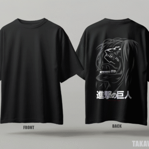 Premium Oversized Dropshoulder Anime T-Shirt #019