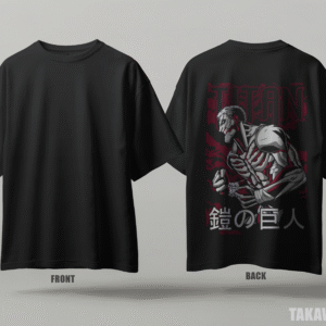 Premium Oversized Dropshoulder Anime T-Shirt #020