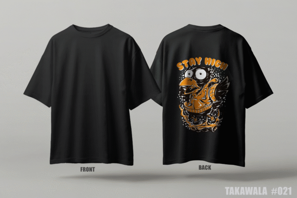 Premium Oversized Dropshoulder Anime T-Shirt #021