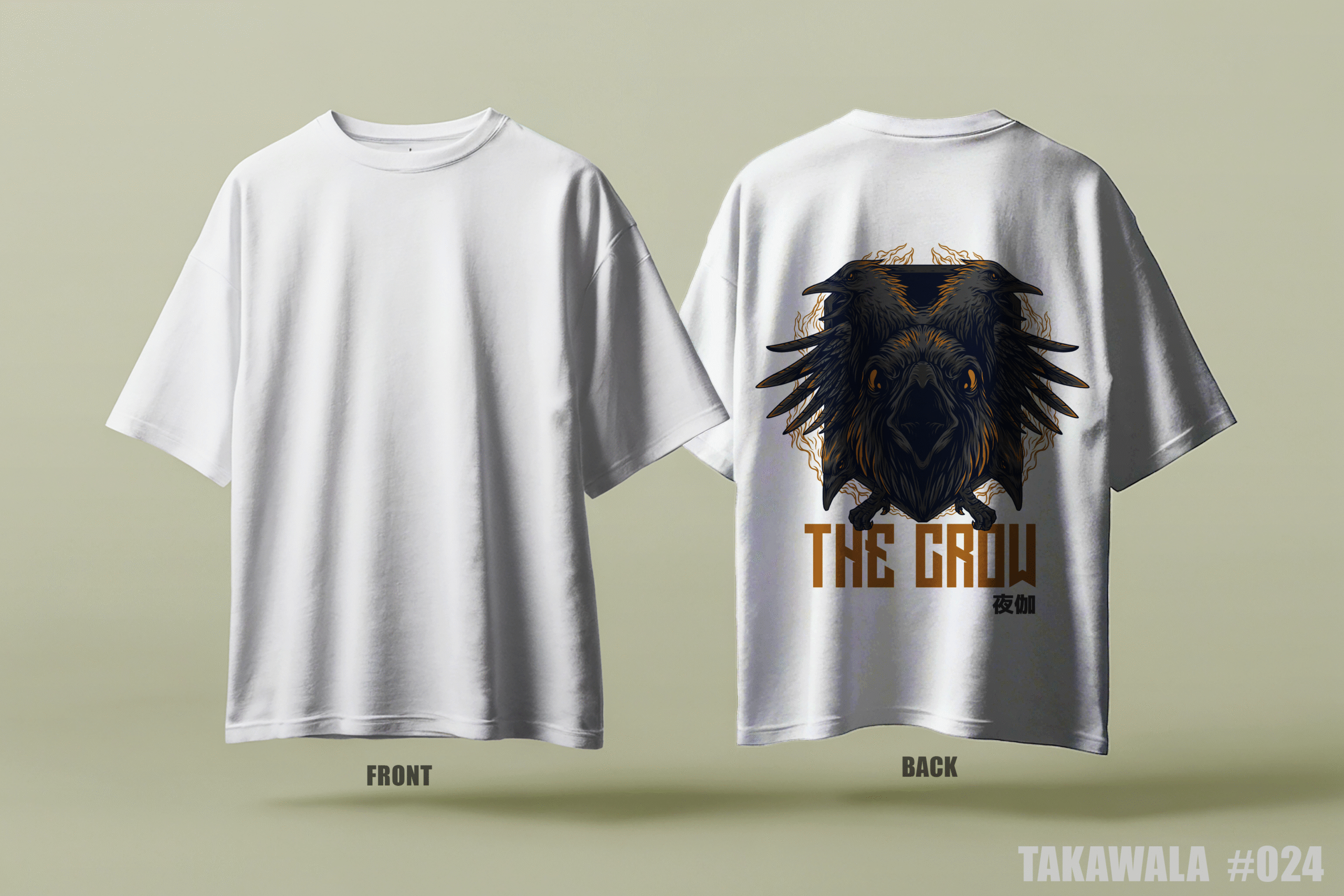 Premium Oversized Dropshoulder Anime T-Shirt #024