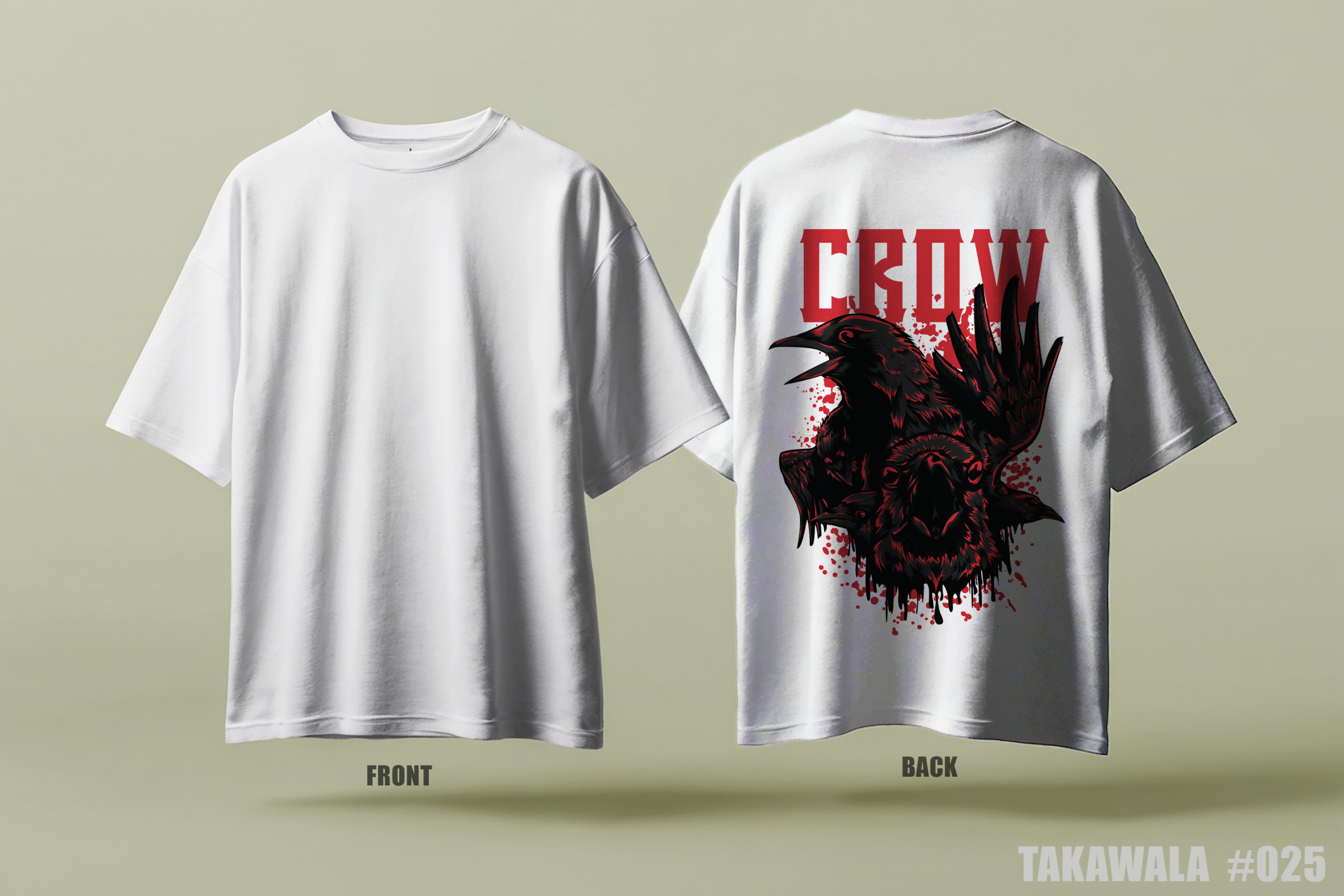 Premium Oversized Dropshoulder Anime T-Shirt #025