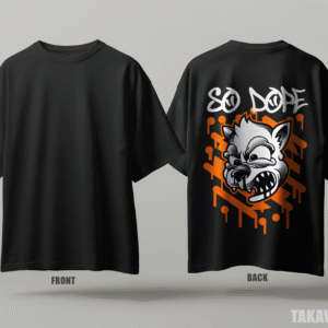 Premium Oversized Dropshoulder Anime T-Shirt #028