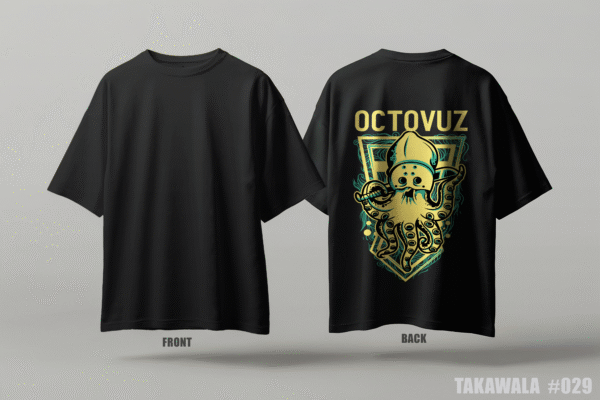 Premium Oversized Dropshoulder Anime T-Shirt #029