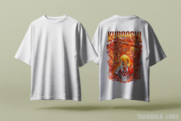 Premium Oversized Dropshoulder KIIROOSHI T-Shirt #002