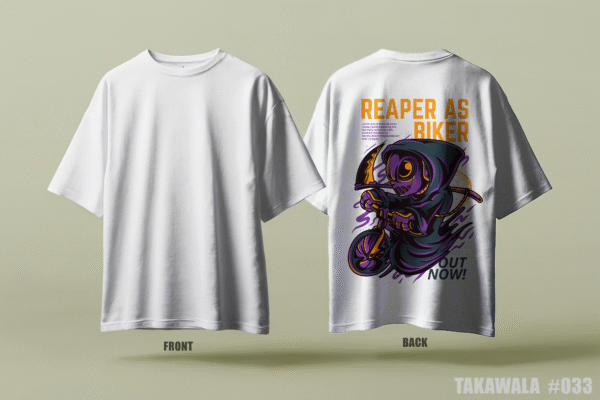 Premium Oversized Dropshoulder Anime T-Shirt #033
