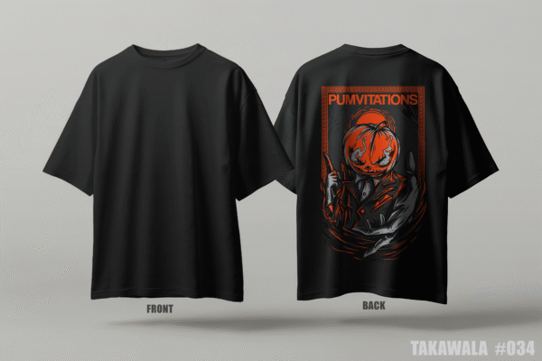 Premium Oversized Dropshoulder Anime T-Shirt #034