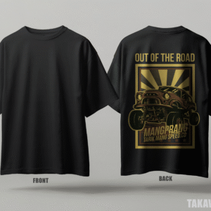 Premium Oversized Dropshoulder Anime T-Shirt #035