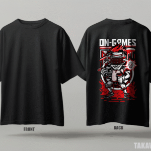 Premium Oversized Dropshoulder Anime T-Shirt #036