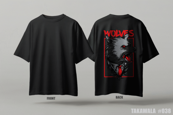 Premium Oversized Dropshoulder Anime T-Shirt #038