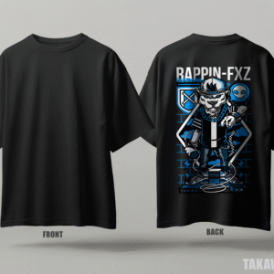 Premium Oversized Dropshoulder Anime T-Shirt #040