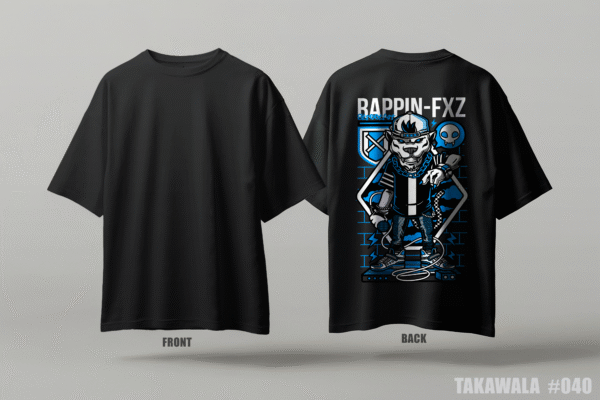 Premium Oversized Dropshoulder Anime T-Shirt #040