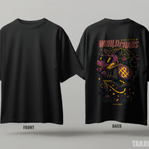 Premium Oversized Dropshoulder Anime T-Shirt #041
