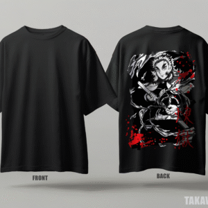 Premium Oversized Dropshoulder Anime T-Shirt #042