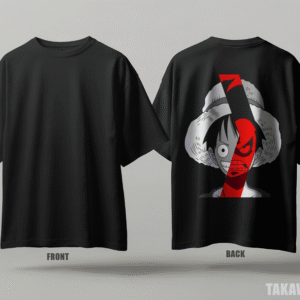 Premium Oversized Dropshoulder Anime T-Shirt #043