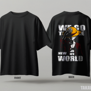 Premium Oversized Dropshoulder Anime T-Shirt #044