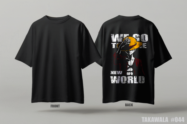 Premium Oversized Dropshoulder Anime T-Shirt #044