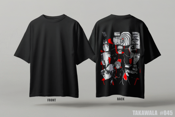 Premium Oversized Dropshoulder Anime T-Shirt #045