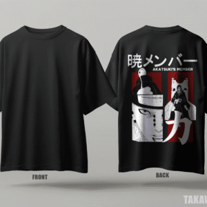 Premium Oversized Dropshoulder Anime T-Shirt #047