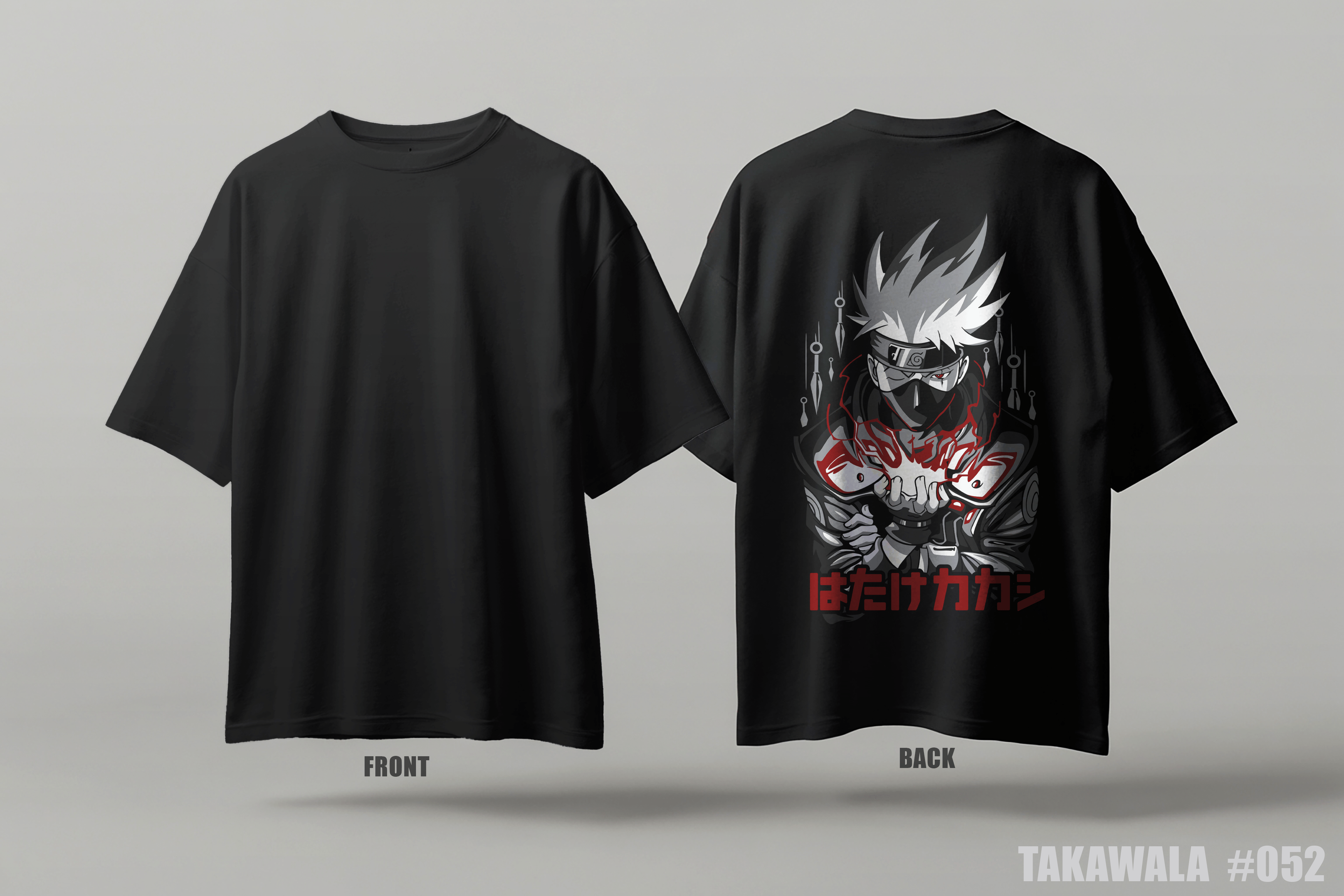 Premium Oversized Dropshoulder Anime T-Shirt #052