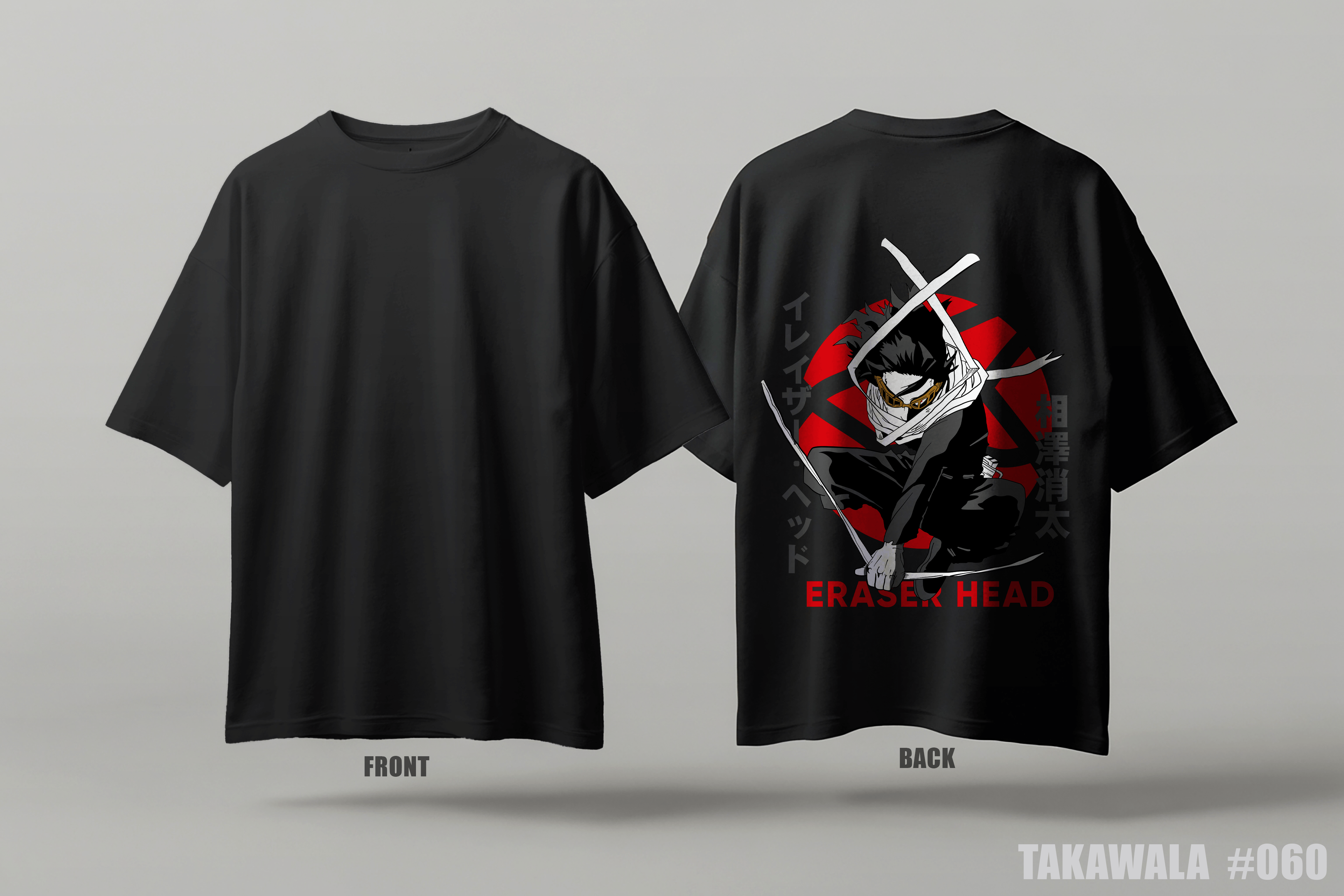 Premium Oversized Dropshoulder Anime T-Shirt #060