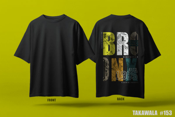Premium Oversized Dropshoulder Anime T-Shirt #153